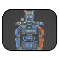 Chappie Flat Fanart Rear Car Mat | Artistshot