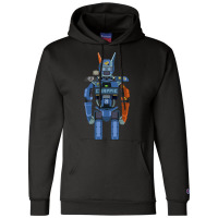 Chappie Flat Fanart Champion Hoodie | Artistshot