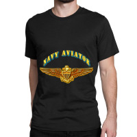 Navy Navy Aviator 2 Classic T-shirt | Artistshot