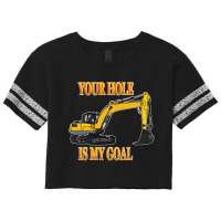 Construction Worker Excavator Driver Men Scorecard Crop Tee | Artistshot