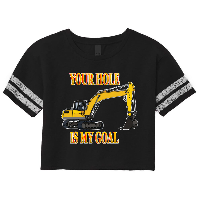 Construction Worker Excavator Driver Men Scorecard Crop Tee by Kaydestx | Artistshot