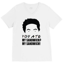 you ate my sandwich my sandwich! t shirt V-Neck Tee | Artistshot