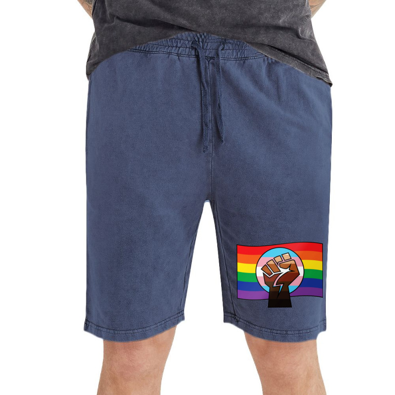 Pride Flag Vintage Short | Artistshot