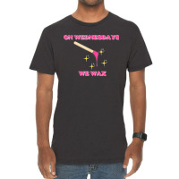 On Wednesdays We Wax Esthetician Aesthetician Skincare T Shirt Vintage T-shirt | Artistshot