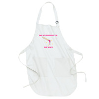 On Wednesdays We Wax Esthetician Aesthetician Skincare T Shirt Full-length Apron | Artistshot