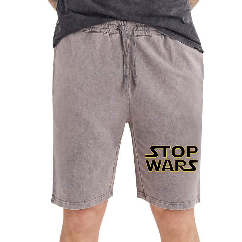 Stop Wars Vintage Short | Artistshot