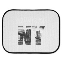 Brooklyn New York Skyline Hoodie Brooklyn Sweatshirt Rear Car Mat | Artistshot