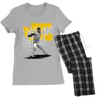 Randy Johnson Player Map Women's Pajamas Set | Artistshot