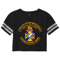 Coa 2nd Infantry Regiment Scorecard Crop Tee | Artistshot