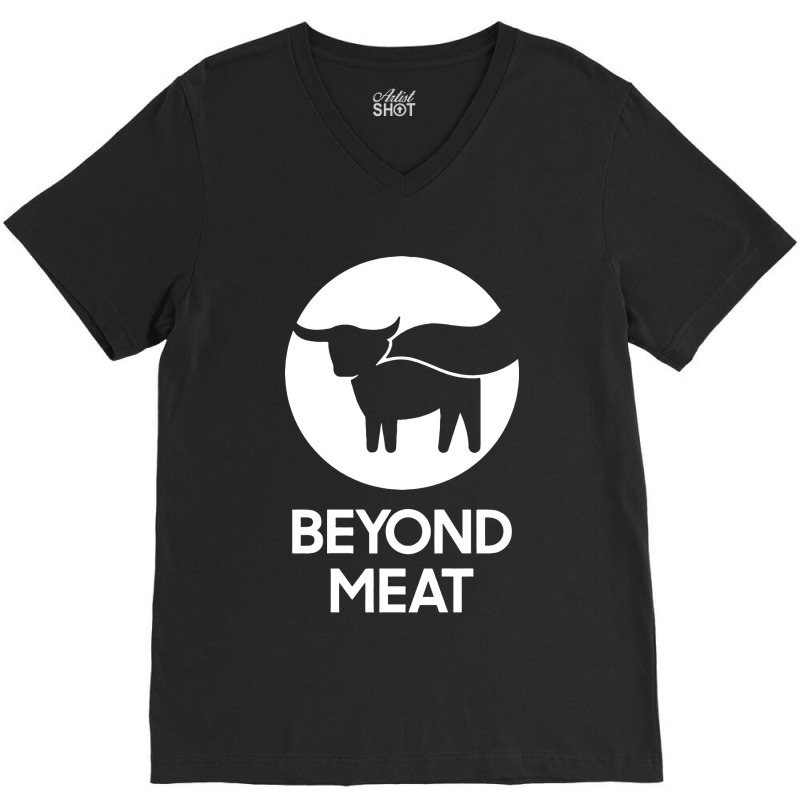 Beyond Meat' V-neck Tee | Artistshot