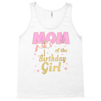 Womens Carousel Party Family Matching Mom 1st First Birthday Girl V Ne Tank Top | Artistshot