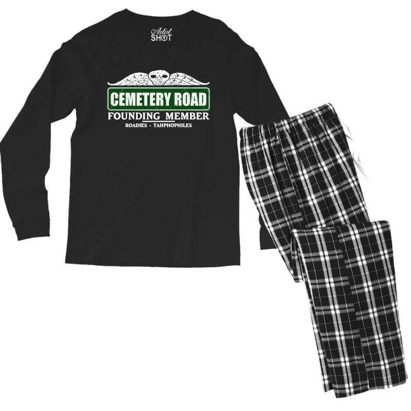 Member Cemetery Road Men's Long Sleeve Pajama Set | Artistshot