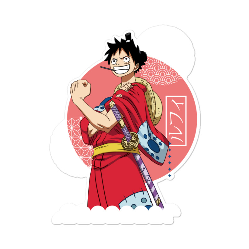 luffy one piece752.png Sticker for Sale by XzavSanfQ