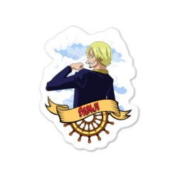 Sanji Logo Stickers for Sale