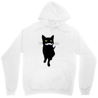 Moustache Cat Unisex Hoodie | Artistshot