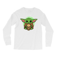 Baby Yoda And Wood Long Sleeve Shirts | Artistshot