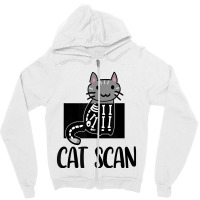 Cat Scan Funny Radiology Technologist Radiologist X Ray Tech T Shirt Zipper Hoodie | Artistshot