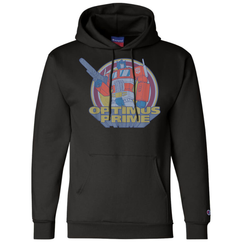 Transformers Optimus Prime Retro Portrait T Shirt Champion Hoodie by puawhla | Artistshot