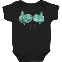 Moonfish T  Shirt Moonfish Lovers T  Shirt Baby Bodysuit | Artistshot