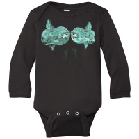 Moonfish T  Shirt Moonfish Lovers T  Shirt Long Sleeve Baby Bodysuit | Artistshot