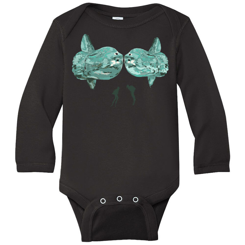 Moonfish T  Shirt Moonfish Lovers T  Shirt Long Sleeve Baby Bodysuit by guillemotmare | Artistshot