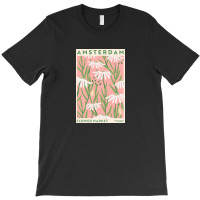 Flower Market - White Flower Amsterdam T-shirt | Artistshot