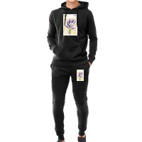 Flower Market - Purple Flower Paris Hoodie & Jogger Set | Artistshot