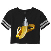 Chihuahua Dog In Banana Fruits T  Shirt Trout Fish Banana Fruits T  Sh Scorecard Crop Tee | Artistshot