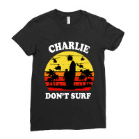 Don't Surf Military Vietnam War Ladies Fitted T-shirt | Artistshot