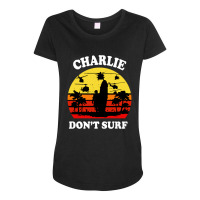 Don't Surf Military Vietnam War Maternity Scoop Neck T-shirt | Artistshot