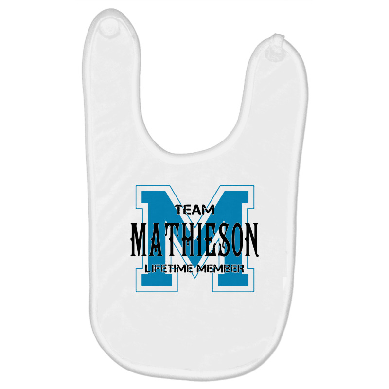 Team Mathieson Baby Bibs | Artistshot