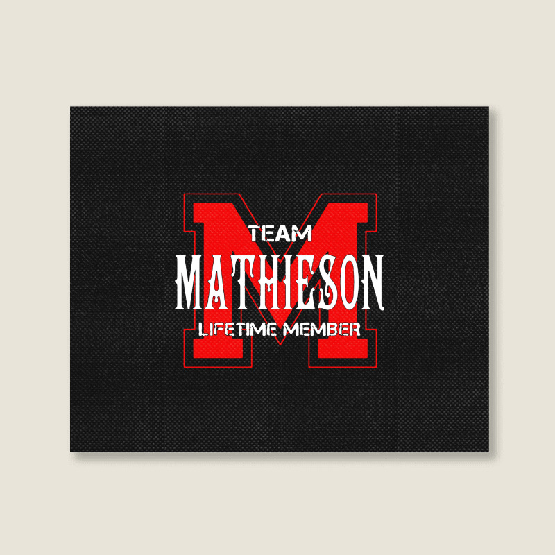 Team Mathieson Landscape Canvas Print | Artistshot