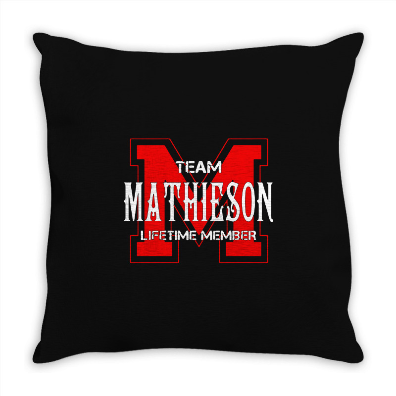 Team Mathieson Throw Pillow | Artistshot