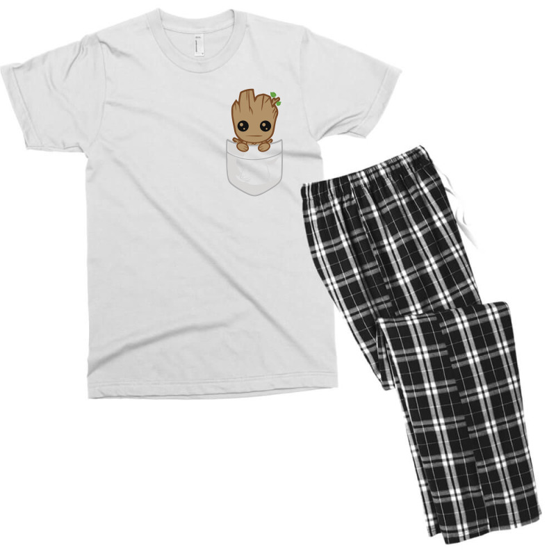 Groot Pocket Men's T-shirt Pajama Set | Artistshot