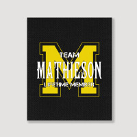 Team Mathieson Portrait Canvas Print | Artistshot