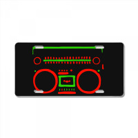 Tribe Boombox License Plate | Artistshot