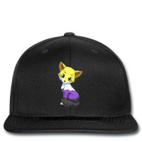 Nonbinary Fox Anime Style Pride Lgbtq Transgender Printed Hat | Artistshot