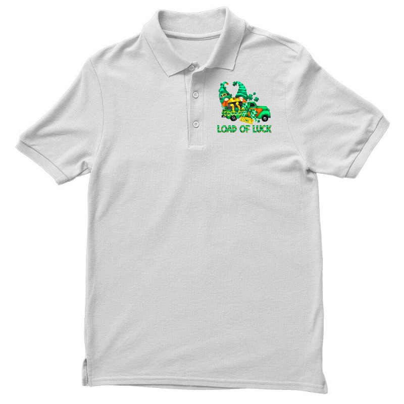 Loads Of Luck Gnomes Funny Leprechaun St Patricks Day Outfit T Shirt Men's Polo Shirt | Artistshot