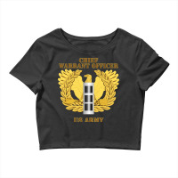 Emblem - Warrant Officer - Cw3 T-shirt Crop Top | Artistshot