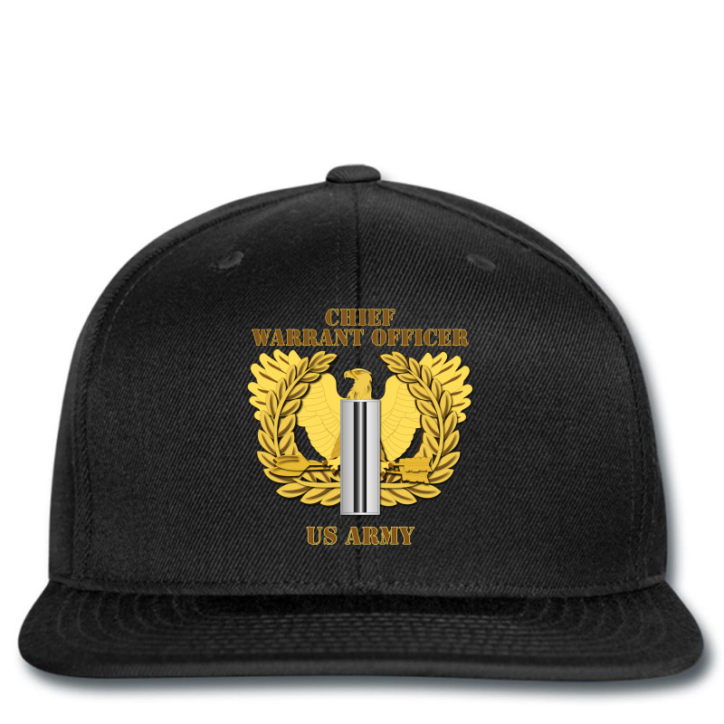 Emblem - Warrant Officer - Cw5 T-shirt Printed hat by moonlight2270 | Artistshot