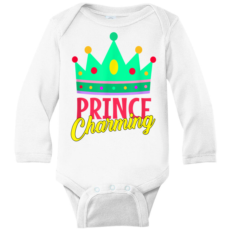 Prince Charming Funny Fairy Tale Halloween Costume T Shirt Long Sleeve Baby Bodysuit | Artistshot