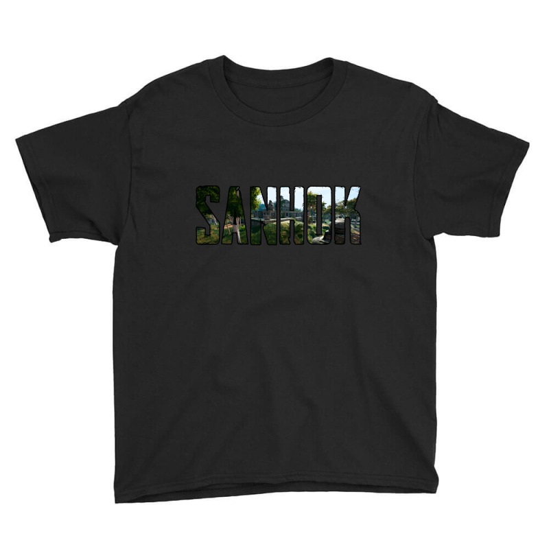 Sanhok Battlegrounds Map Youth Tee | Artistshot