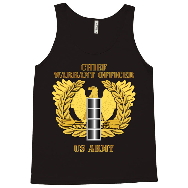 Emblem Warrant Officer Cw4 Tank Top by moonlight2270 | Artistshot