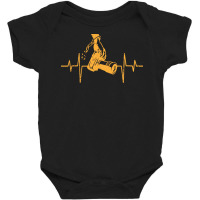 Photography T  Shirt Camera Heartbeat Vintage Baby Bodysuit | Artistshot