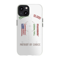 Italian By Blood American By Birth Patriot By Choice T Shirt Iphone 13 Case | Artistshot