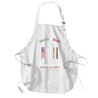 Italian By Blood American By Birth Patriot By Choice T Shirt Medium-length Apron | Artistshot