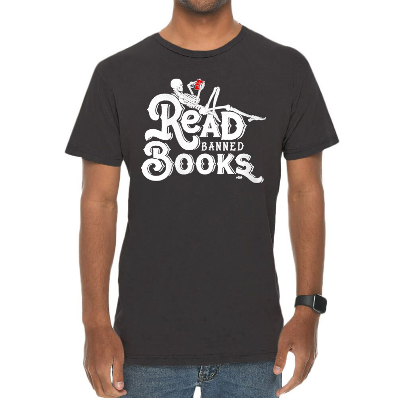 Womens I Read Banned Books T Shirt V Neck T Shirt Vintage T-shirt | Artistshot