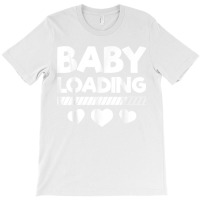 Baby Loading Pregnancy Announcement Hearts Pregnancy T Shirt T-shirt | Artistshot