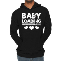 Baby Loading Pregnancy Announcement Hearts Pregnancy T Shirt Lightweight Hoodie | Artistshot