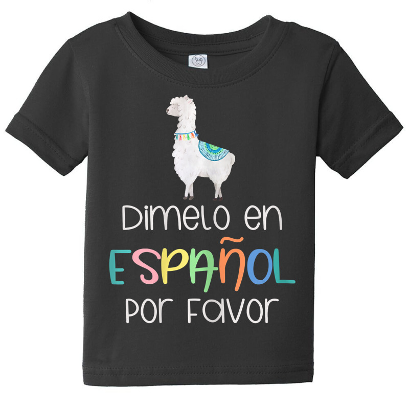 Womens En Espanol Por Favor Maestra Bilingual Spanish Teacher T Shirt Baby Tee by morelypylagertq | Artistshot